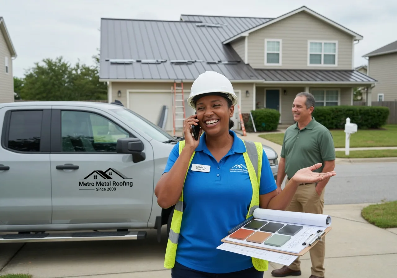 Storm Damage Metal Roof Repair in Sherwood, OH